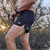 Runyon Black 4" Ranger Retro Running Short American Made In USA Track Workout Gym Yoga Fitness Short American Made In USA