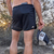 Runyon Black 4" Ranger Retro Running Short American Made In USA Track Workout Gym Yoga Fitness Short American Made In USA