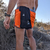 Runyon Hi-Vis Neon Safety Fluorescent Orange 4" Ranger Retro Running Short American Made In USA Track Workout Gym Yoga Fitness Short American Made In USA