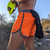 Runyon Hi-Vis Neon Safety Fluorescent Orange 4" Ranger Retro Running Short American Made In USA Track Workout Gym Yoga Fitness Short American Made In USA