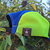 Runyon Royal Neon Reflective Camp Hat American Made In USA Trail Running Hiking Workout Performance Cap