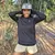 Runyon Women's Unisex Black Sun Hoodie Shirt Long Sleeve Thumbholes Sun Protection Quick Dry American Made In USA