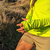 Runyon Women's Unisex Neon Lime Green High Visibility Sun Hoodie Shirt Long Sleeve Thumbholes Sun Protection Quick Dry American Made In USA