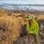 Runyon Women's Unisex Neon Lime Green High Visibility Sun Hoodie Shirt Long Sleeve Thumbholes Sun Protection Quick Dry American Made In USA