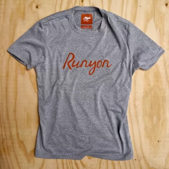 Runyon Canyon Apparel Mens Signature Logo Performance Fitness Shirt Made In USA