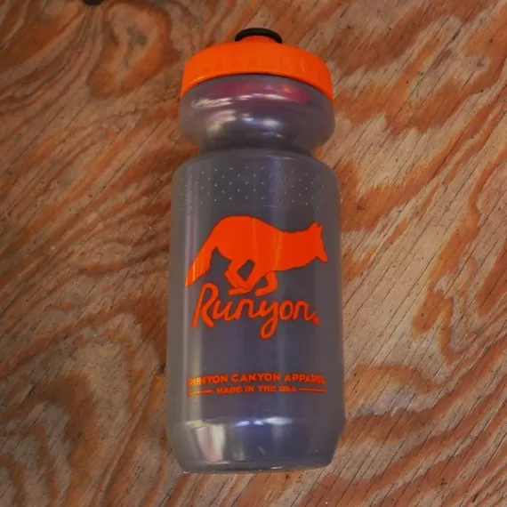 Runyon Canyon Apparel Smoked Orange Water Bottle Made In USA