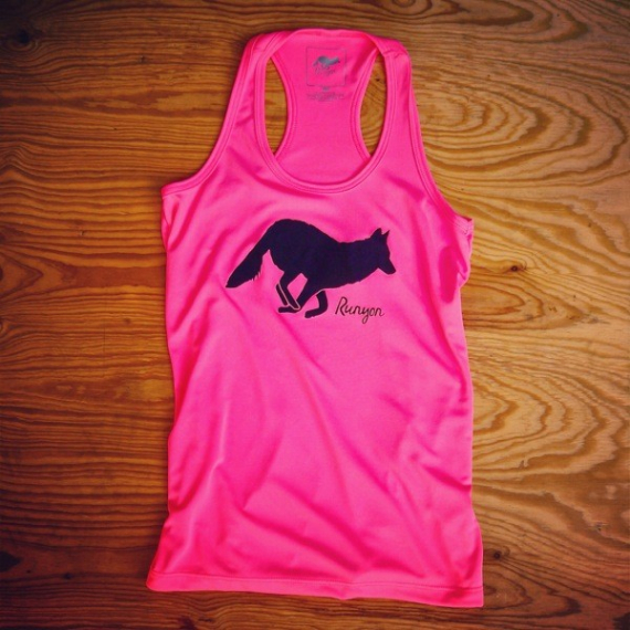 Runyon Canyon Apparel Women's Neon Orange Yoga Tank