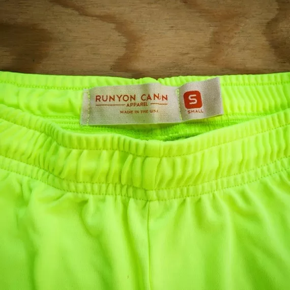Runyon Canyon Apparel Womens Neon Basic Training Running Shorts - Made In USA