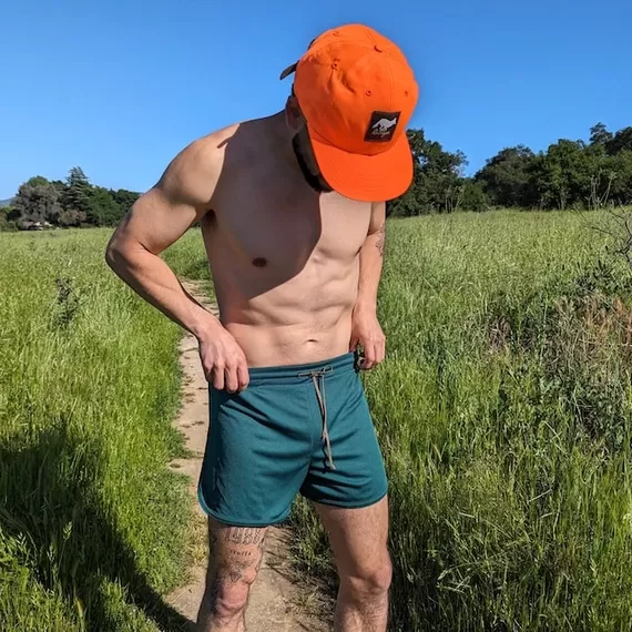 Runyon Forest Green Running Short - Retro Ranger 4" Inch Workout Short American Made In USA
