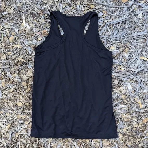 Runyon Men's Black Racerback Fitness Tank Top - Running, Workout, Gym Singlet - Made In The USARunyon Men's Black Racerback Fitness Tank Top - Running, Workout, Gym Singlet - Made In The USA