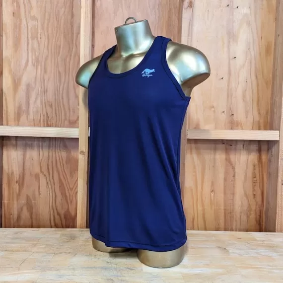 Runyon Men's Purple Racerback Fitness Tank Top - Running, Workout, Gym Singlet - Made In The USA