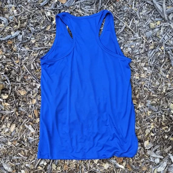 Runyon Men's Royal Blue Racerback Fitness Tank Top - Running, Workout, Gym Singlet - Made In The USA
