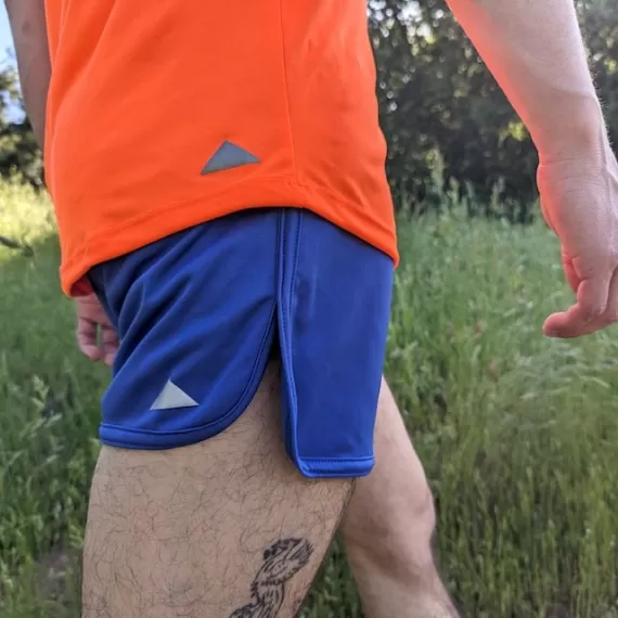 Runyon Royal Blue Running Short - Retro Ranger 4" Inch Workout Short American Made In USA