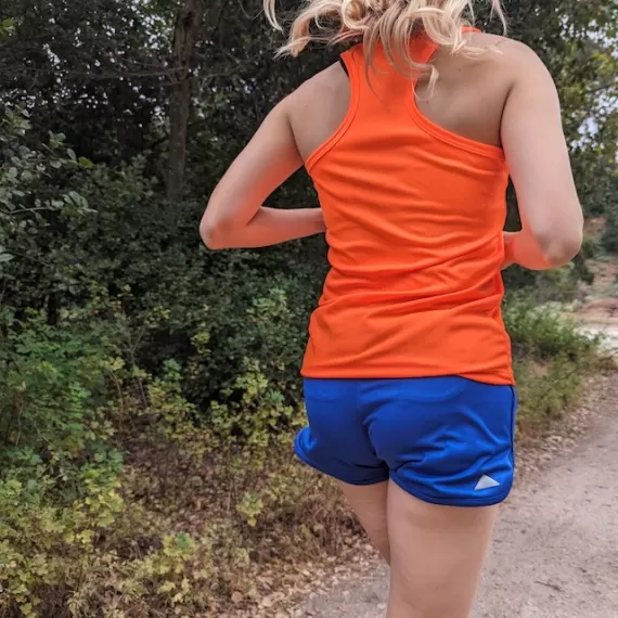 Runyon Royal Blue Running Short - Retro Ranger 4" Inch Workout Short American Made In USA