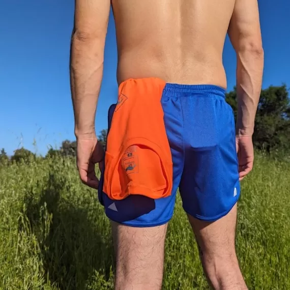 Runyon Royal Blue Running Short - Retro Ranger 4" Inch Workout Short American Made In USA