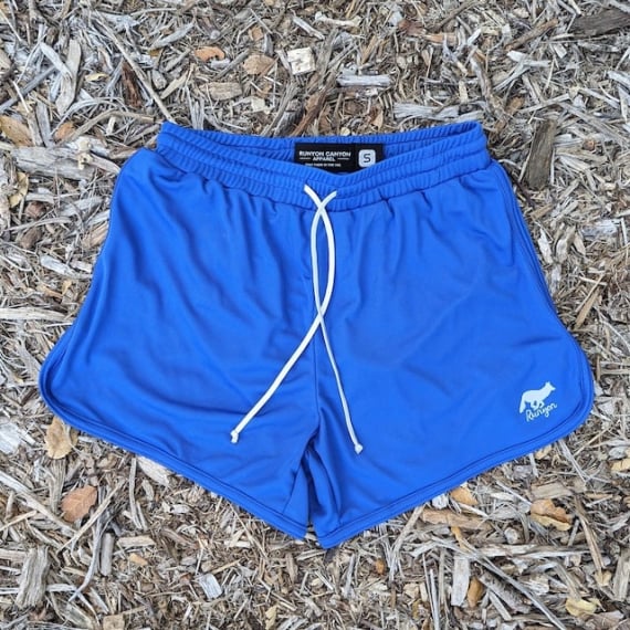 Runyon Royal Blue Running Short - Retro Ranger 4" Inch Workout Short American Made In USA