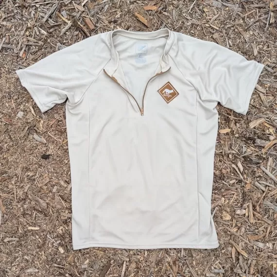 Runyon Mens American Made In USA Classic Cycling Jersey - Khaki Sand