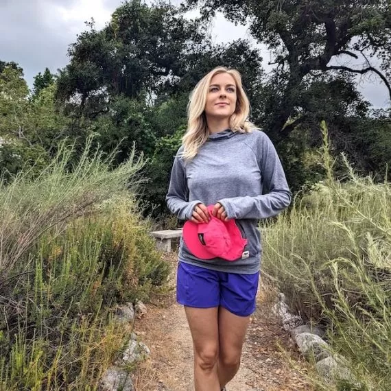 Runyon Unisex Heather Grey Pocketed Sun Hoodie Shirt Long Sleeve Thumbholes Sun Protection Quick Dry American Made In USA