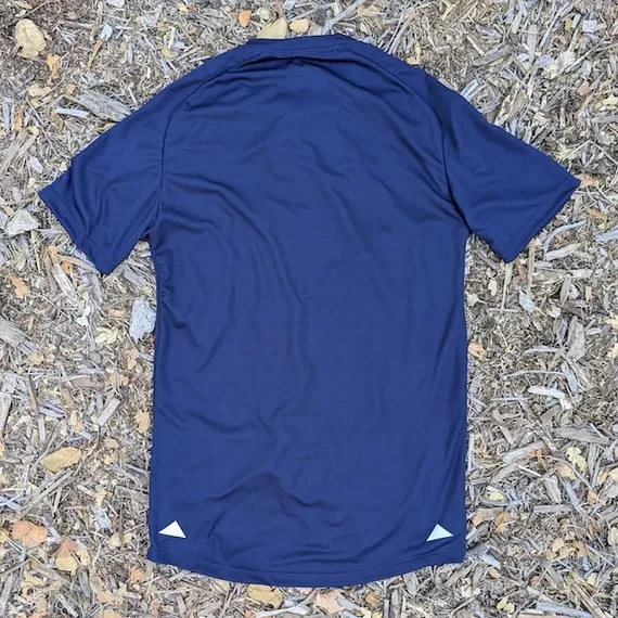 Runyon Canyon Apparel Unisex Navy Blue Workout Shirt, Running Shirt | Made In USA