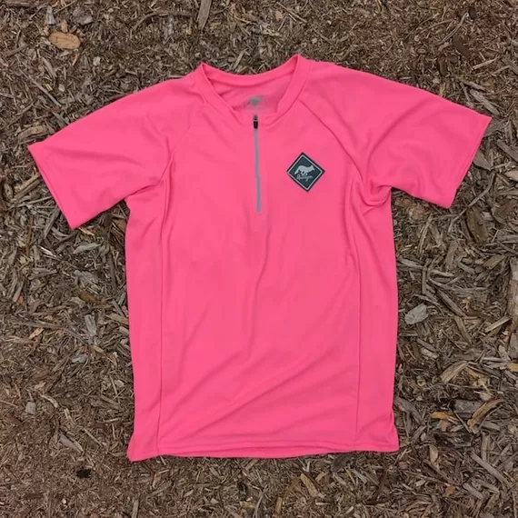 Runyon Men's Classic Cycling Jersey - Hot Pink