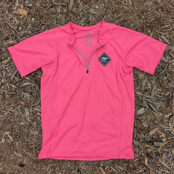 Runyon Men's Classic Cycling Jersey - Hot Pink