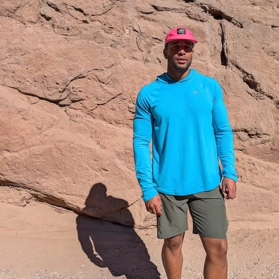 Runyon Hot Pink Hi Visibility Reflective Performance Trail Cap American Made In USA Running Performance Running Hat Hiking Outdoors Fitness Headwear