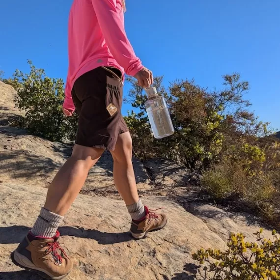 Runyon Unisex Hot Pink Hoodie Shirt Long Sleeve Thumbholes Sun Protection Quick Dry American Made In USA