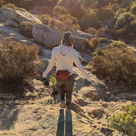 Runyon TrailStash Scrambler - Unisex Olive Green Hiking Jogger Pants American Made In USA.