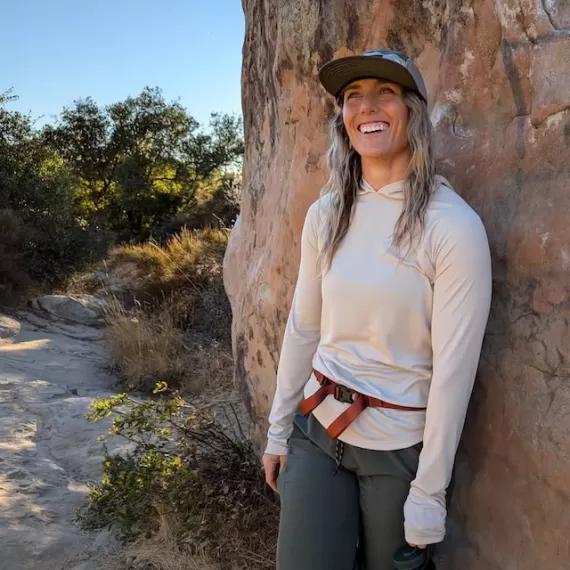 Runyon TrailStash Scrambler - Unisex Olive Green Hiking Jogger Pants American Made In USA.