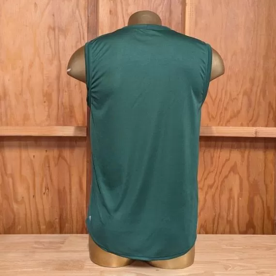 Runyon Men's Forest Green Muscle Tee Performance Workout Tank Top American Made In USARunyon Men's Forest Green Muscle Tee Performance Workout Tank Top American Made In USARunyon Men's Forest Green Muscle Tee Performance Workout Tank Top American Made In USA