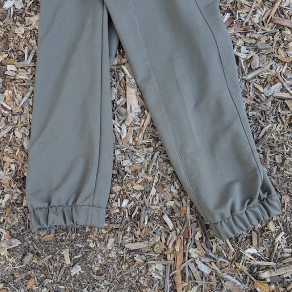 Runyon Vintage Olive Green French Terry Cotton Sweatpant Joggers - American Made In USA - Runyon Canyon Apparel