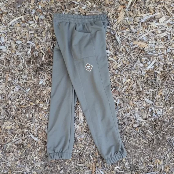Runyon Vintage Olive Green French Terry Cotton Sweatpant Joggers - American Made In USA - Runyon Canyon Apparel
