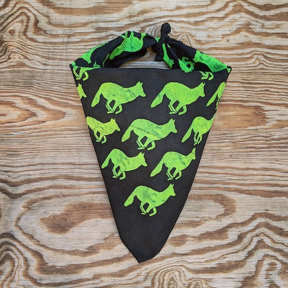 Runyon Canyon Apparel Black Mutant Ninja Bandana Made In USA