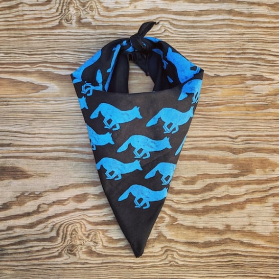 Runyon Canyon Apparel Electric Blue Ninja Signature Bandana Made In The USA