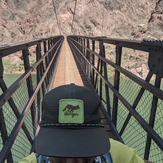 Runyon Canyon Apparel Pine Forester Reflective Tracer Trucker Hat