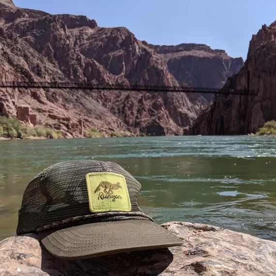 Runyon Canyon Apparel Pine Forester Reflective Tracer Trucker Hat