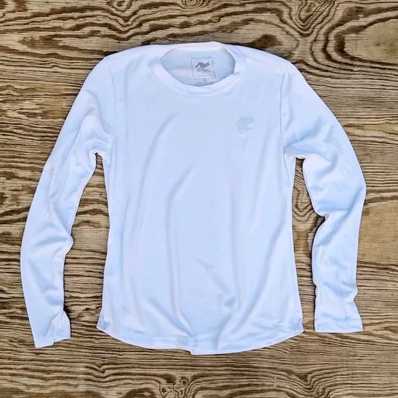 Runyon American Made In USA White Long Tech Trail Performance Shirt
