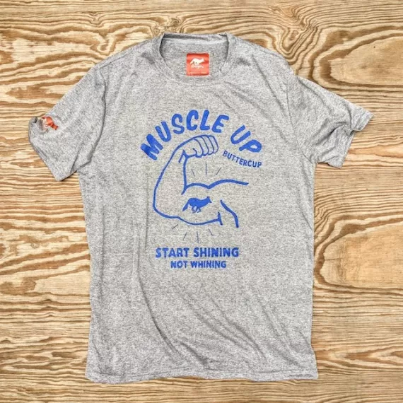 Runyon Canyon Apparel Mens Muscle Up Ultra Blue