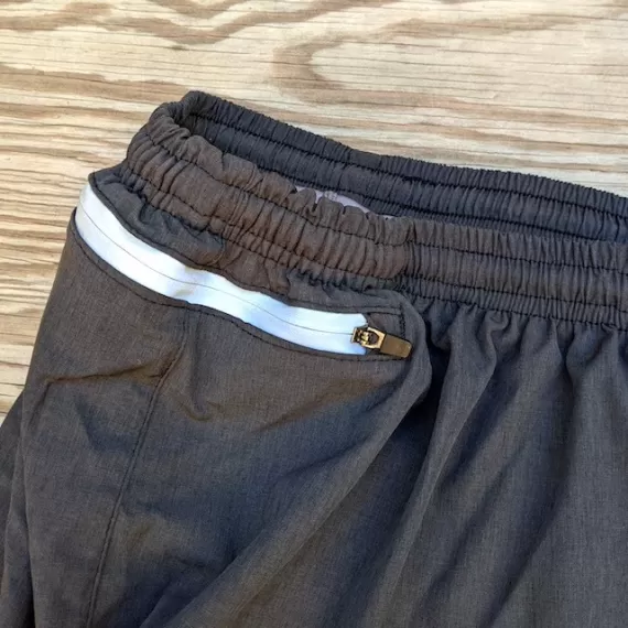 Runyon Unisex 3" Charcoal Performance Running Short Made In USA | Runyon Canyon Apparel