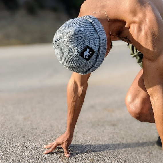Runyon Foggy Woods Reflective Knit Performance Beanie Made In USA