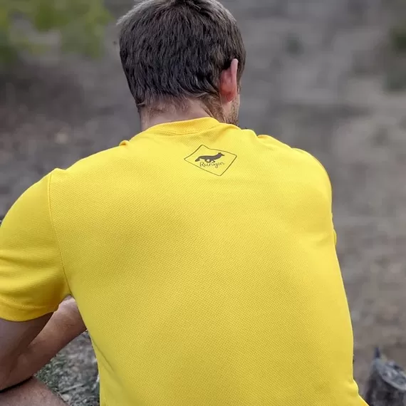 Runyon Hike Gold Woods Tech Trail Performance Shirt Made In USA