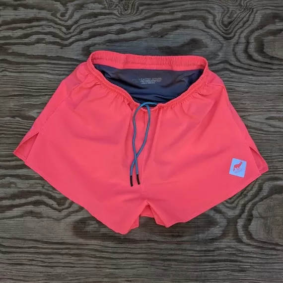 Runyon Unisex 3" Hot Pink Performance Running Short Made In USA | Runyon Canyon Apparel