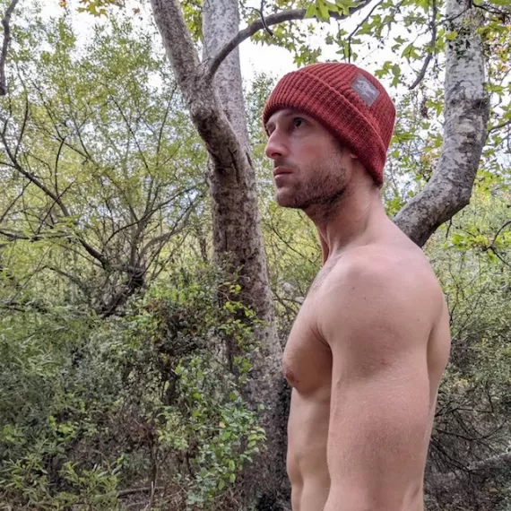 Runyon Red Rock Reflective Knit Beanie Made In USA | Runyon Canyon Apparel