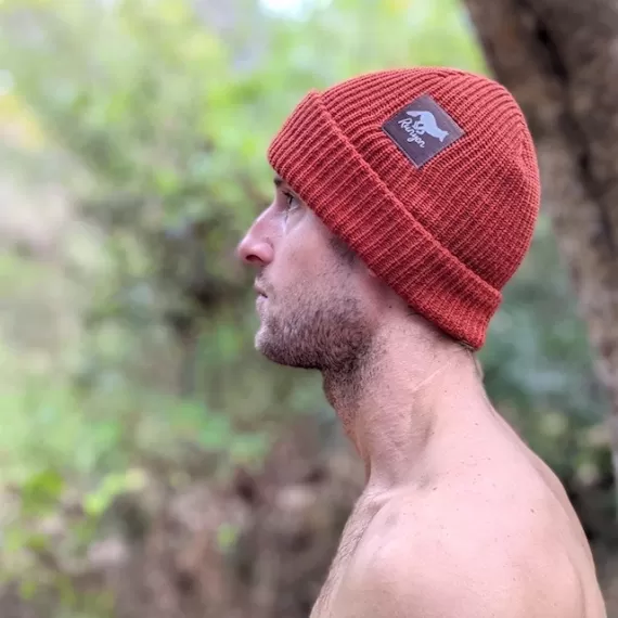 Runyon Red Rock Reflective Knit Beanie Made In USA | Runyon Canyon Apparel