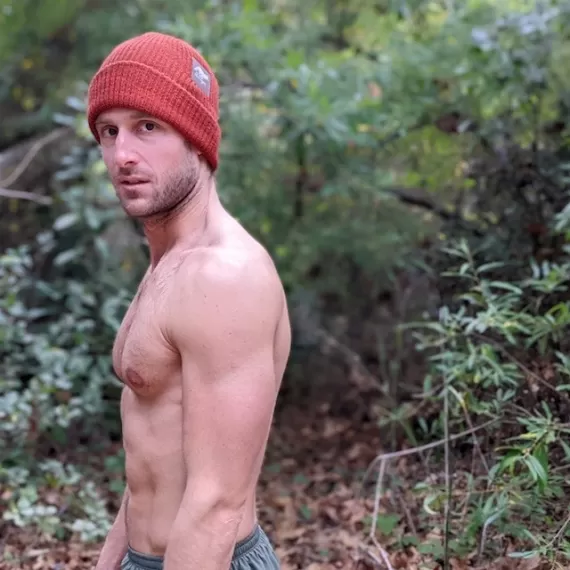 Runyon Red Rock Reflective Knit Beanie Made In USA | Runyon Canyon Apparel
