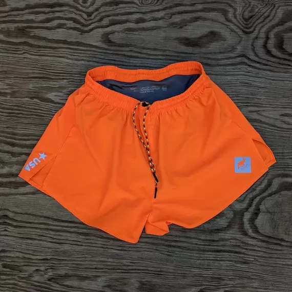 Runyon Unisex 3" Hot Lava Performance Running Short Made In USA | Runyon Canyon Apparel