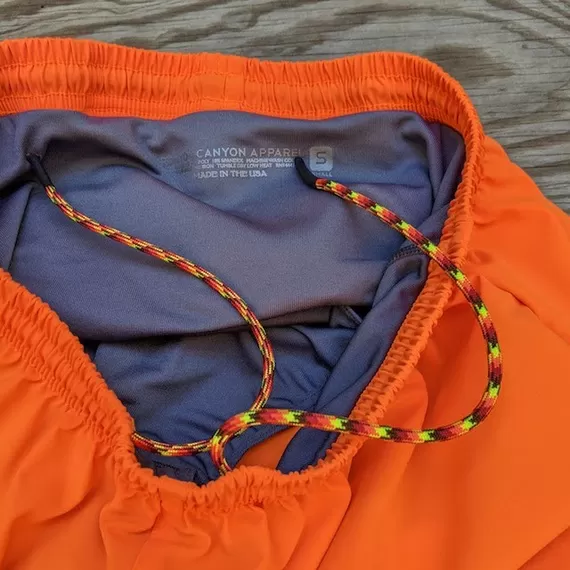 Runyon Unisex 3" Hot Lava Performance Running Short Made In USA | Runyon Canyon Apparel