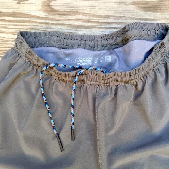 Runyon Steel Grey Unisex 3" Performance Running Short Made In USA | Runyon Canyon Apparel