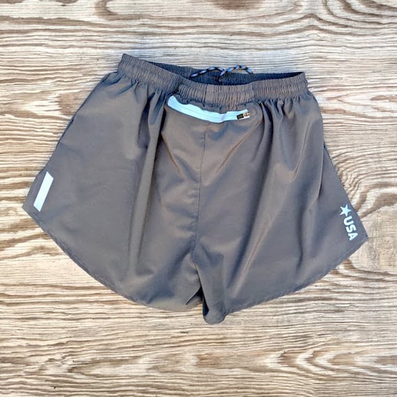 Runyon Steel Grey Unisex 3" Performance Running Short Made In USA | Runyon Canyon Apparel