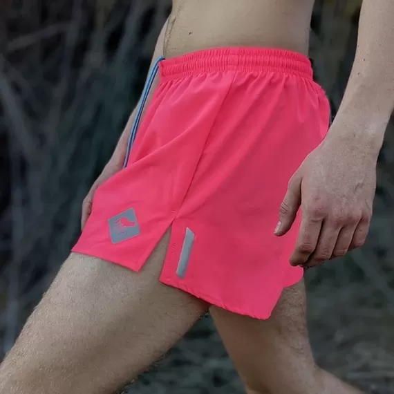 Runyon Unisex 3" Hot Pink Performance Running Short Made In USA | Runyon Canyon Apparel